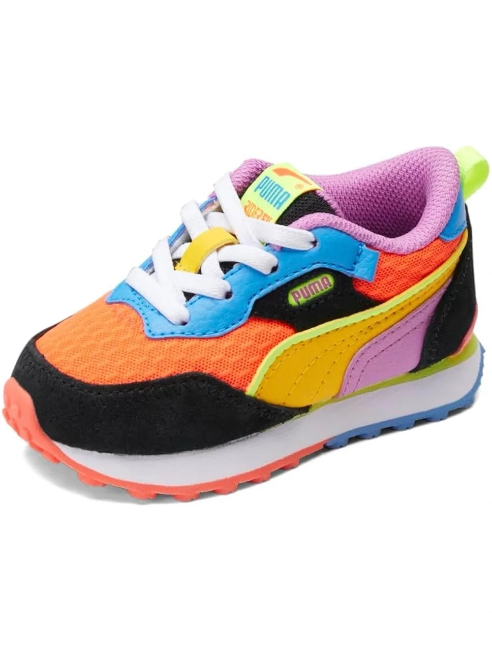 PUMA Toddler Boys Rider Fv Lava Sneakers Shoes Casual - Orange Colorblock C6